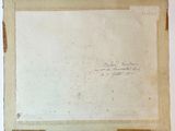 an old photo of a piece of paper with writing on it