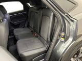 the back seats of a car with a seat belt in the back of it