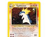 a close up of a pokemon card on a white surface
