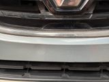 a close up of the front bumper of a car