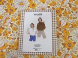 an image of a picture of a woman and a child on a floral background
