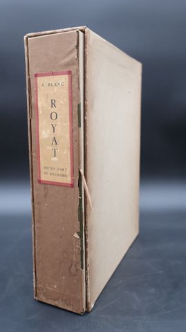 BLANC Alphonse: ROYAT notes d’art et d’histoire. Clermont-Ferrand...