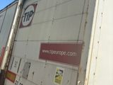 a truck that is parked on the side of the road