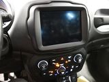 a car dashboard with a digital display in the center