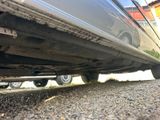a car that is parked on the side of the road