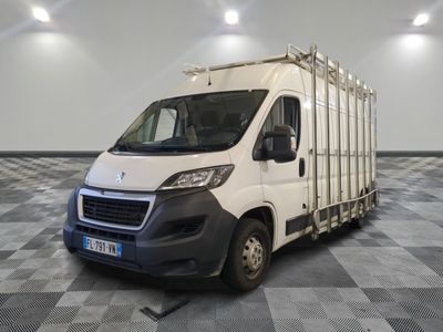 a picture of a white van parked in a room
