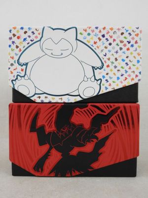 deux cartes sur lesquelles figure l'image d'un personnage de dessin animé