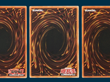 three cards with a picture of a black hole in the middle of them