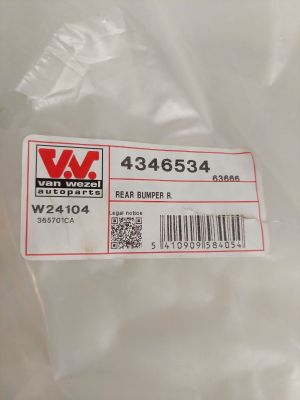 a close up of a plastic bag with a label on it