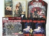 a lot of action figures that are on display