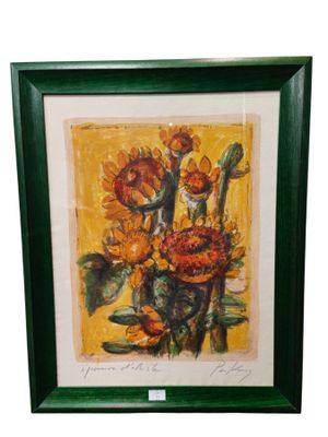 PRIKING Franz (1929/1979) : "Les tournesols".