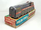 a toy train that is sitting on top of a box