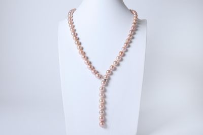 COLLIER DE PERLES EDISON de culture d'eau douce de 7,74 à 10…