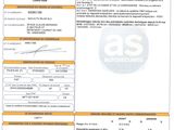 a close up of a document with a barcode on it