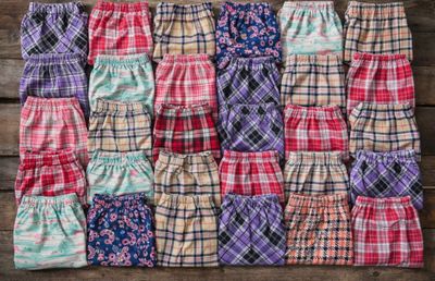 Lot de 24 pantalons en coton et lycra