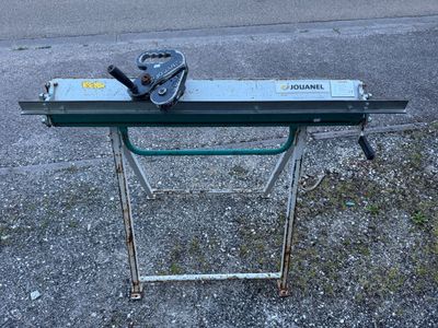 JOUANEL plieuse à zinc PCL 1020A capacité 0,8 mm, de 2017 av…