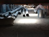 a lot of pipes that are sitting in a room