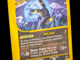 une carte sur laquelle figure l'image d'un personnage de Pokémon