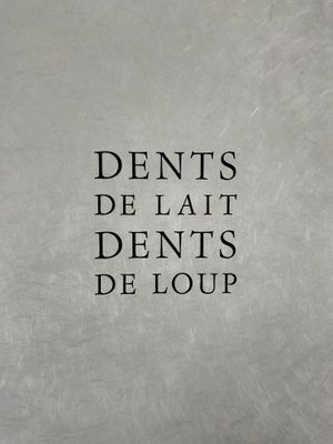 PICHETTE (Henri) ; VILLON (Jacques). Dents de lait, dents de…