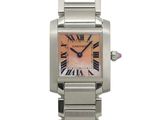 an image of a women ' s wrist watch with roman numerals on the dial