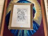 une image représentant Jésus accrochée au mur