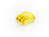 a yellow diamond on a white background