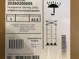 the label on the back of a box shows the price of the product