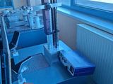 a machine that is sitting in front of a window