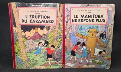 Il s'agit de deux livres pour enfants illustrés représentant un ours et une petite fille.