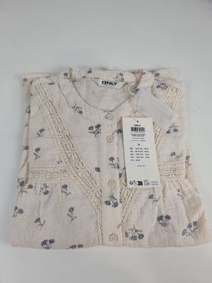 ONLY - Blouse fleurie plumetis et dentelle - Taille M - Neuf…