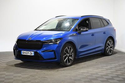 VP SKODA ENYAQ 80X 82KWH 265ch SPORT LINE 4X4 BVA - Dmec : 12/08/2022- - Photo 1