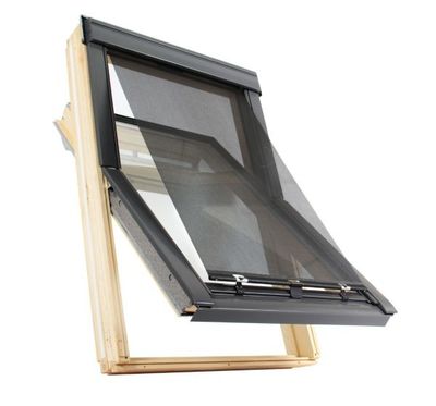 a close up of a window with a wooden frame on a white background