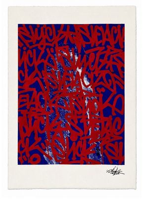 SLICK. Kaminsky. Technique mixte sur papier Artistico 300 gr…