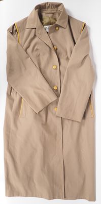 Claude HAVREY Trench en polyester (83%) et coton (17%) de co…