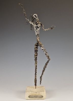 Leon de PAS (XXeme Siècle) Danseuse METAL ET SOUDURES Sur so…