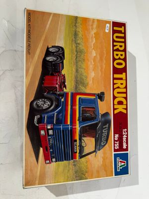 an image of a box with a picture of a truck on it