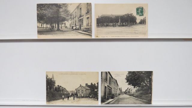 St-Georges-la-Pouge : Lot de 4cpa. Petits défauts