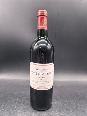 1 bouteille de Pontet-Canet, Pauillac 2001