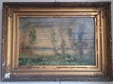 une photo d'un tableau accroché au mur