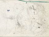 an image of a drawing on a piece of paper on a table