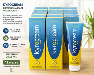 kyrocream creme massage cream for sports