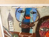 a picture of a painting of a man and a woman