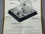 an open book with instructions on how to use it