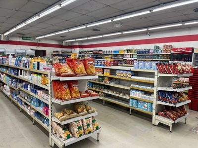 a grocery store filled with lots of different types of food