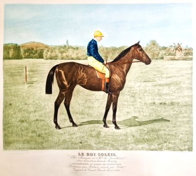 Adolphe Legoupy () - Le Roi Soleil né au haras de Meautry. - Photo 1