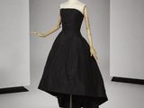 robe de soirée noire, créée par un costumier de cinéma pour un costumier de cinéma
