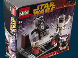 une boîte contenant un ensemble Lego Star Wars