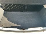 a trunk of a car with the trunk open