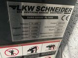 a sign on the side of a building that says klkw schneiderer