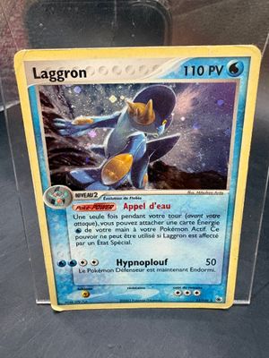 a picture of a pokemon card in a plastic case